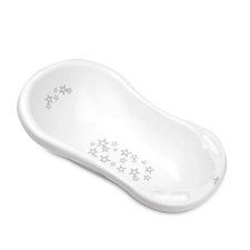 BAIGNOIRE BÉBÉ LORELLI 84 CM LITTLE STARS BLANC