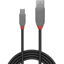 CABLE USB LINDY 3METRES TYPE A VERS MINI-B NOIR