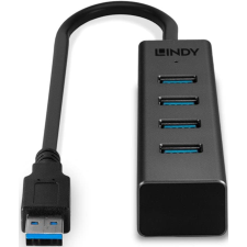 CONCENTRATEUR LINDY 4 PORTS USB 3.0 NOIR