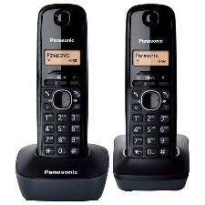 TELEPHONE PANASONIC KX-TG1612FRH DUO 2 COMBIS 