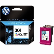 CARTOUCHE ENCRE HP 301 COULEUR JUSQU`A 165PGES