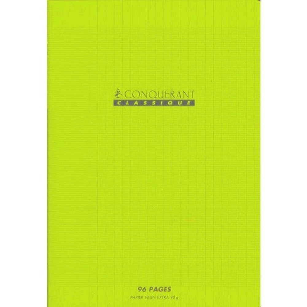 CAHIER GRANDS CARREAUX 48 PAGES 170X220 POLYPRO COUL- ASS