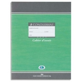 CAHIER D ESSAIS 48 PAGES 170x220 