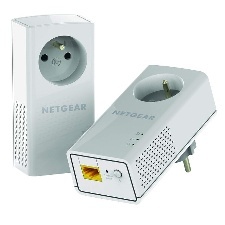 PACK DE 2 ADAPTATEURS CPL GIGABIT - AVEC PRISE
