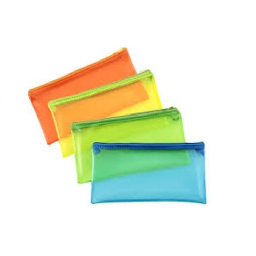 Lot de 6 classeurs avec pochettes en plastique - 24 poches - 21,6 x 27,9 cm  - Avec protection transparente - 48 pages (multicolore)