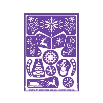 POCHOIR DE MAQUILLAGE PRINCESSE DES NEIGES