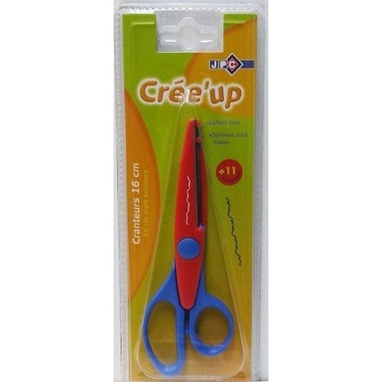 CISEAUX CRANTEUR 16 CM PARCHEMIN