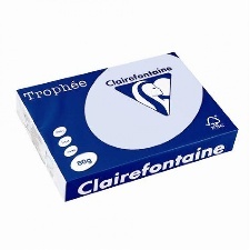 PAPIER BLEU CLAIREFONTAINE 210*297 MM (GRAND FORMAT) 80G 500 FEUILLES