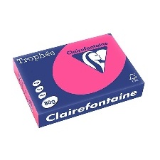 PAPIER A3 FUCHSIA 80G M2 FSC 500 FEUILLES