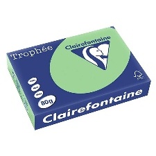 PAPIER A3 VERT 80G-M2 FSC 500 FEUILLES