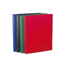 CLASSEUR SOUPLE ELBA A4 D20 4ANNEAUX - COLORIS ASSORTIS