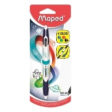 STYLO 4 COULEURS TWIN TIP STANDARD  EN BLISTER