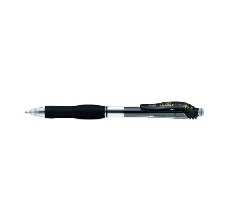 STYLO BILLE RETRACTABLE  PTE METAL 1 MM  ENCRE NOIRE