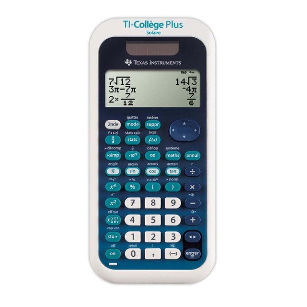 Calculatrice graphique ti-83 premium ce couleur version francaise