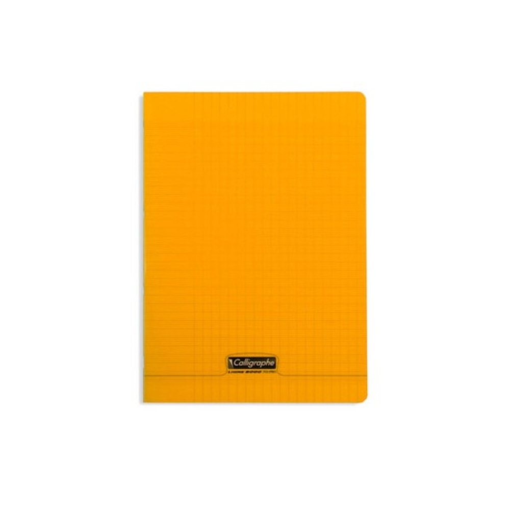 Bloc-notes A5 Quadrillé 5x5 80 feuilles 80g Couv Orange OXFORD