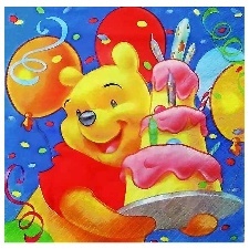 LOT DE 20 SERVIETTES WINNIE 