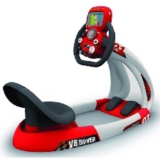 SIMULATEUR DE CONDUITE PILOT V8 DRIVER SMOBY + SUPPORT