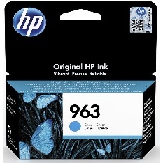 CARTOUCHE ENCRE HP 963 CYAN - 10 ML - 700 PAGES