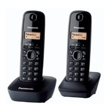 TÉLÉPHONE SANS FIL PANASONIC DUO NOIR