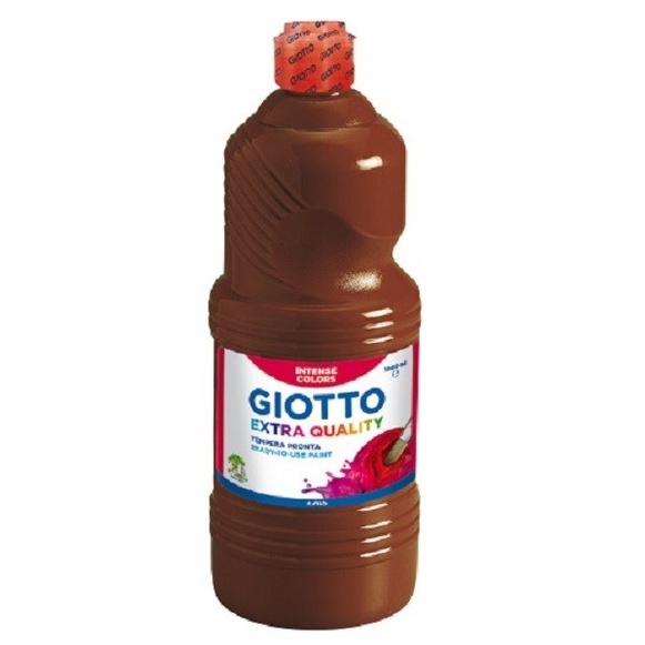 GOUACHE GIOTTO EXTRA QUALITY SUPER CONCENTRéE - FLACON 1L - MARRON