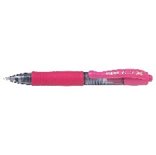 STYLO ROLLER G-2 PIXIE ENCRE GEL POINTE MOYENNE ROSE