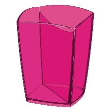 POT A CRAYONS HAPPY ROSE INDIEN