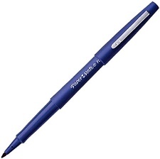STYLO FEUTRE FLAIR ORIGINAL - POINTE MOYENNE 1 MM - BLEU