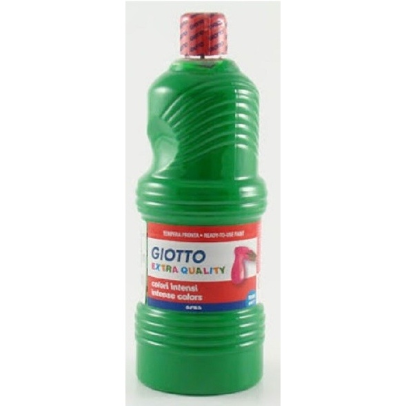 GOUACHE GIOTTO EXTRA QUALITY SUPER CONCENTREE - FLACON 1L - VERT