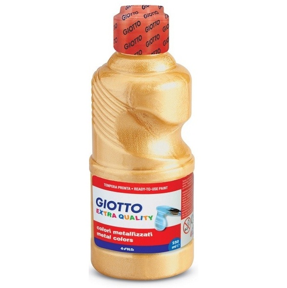 GOUACHE GIOTTO METAL  FLACON 250 ML OR