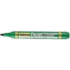 MARQUEUR PERMANENT PENTEL POINTE CONIQUE MOYENNE VERT