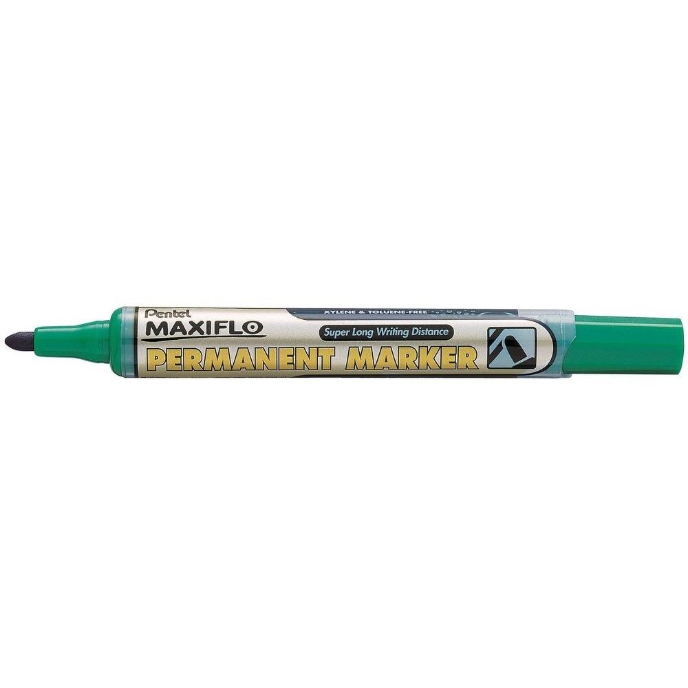 Pentel MAXIFLO - Marqueur effaçable - pointe ogive large - vert