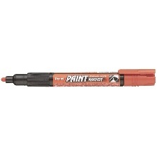 MARQUEUR PEINTURE PENTEL COUVRANTE  POINTE CONIQUE MOYEN ORANGE