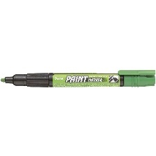 MARQUEUR PEINTURE PENTEL COUVRANTE  POINTE CONIQUE MOYEN VERT CLAIR
