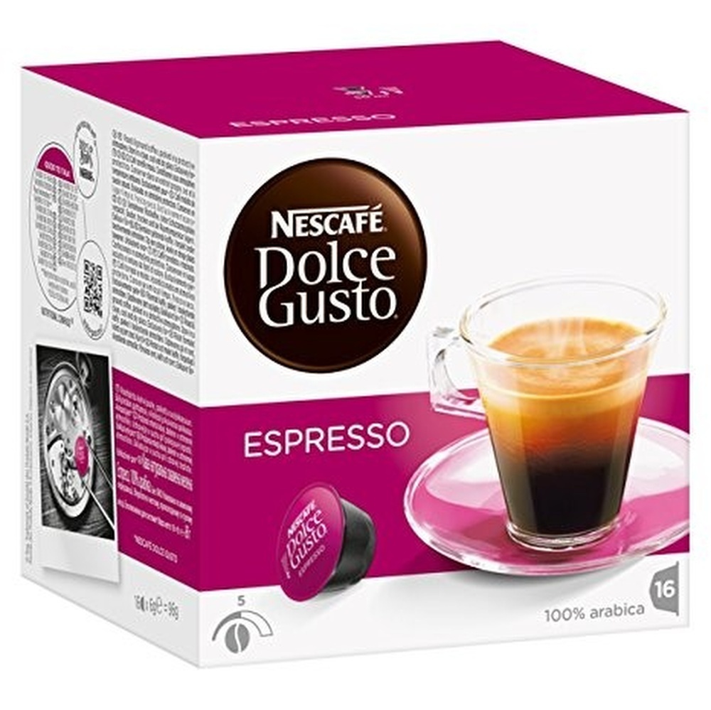NESCAFE DOLCE GUSTO ESPRESSO 16 BOISSONS PACK DE 6