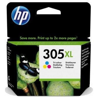HP 300 Cartouche d'encre d'origine 1 x couleur (cyan, magenta, jaune) 165  pages boîtier rigide