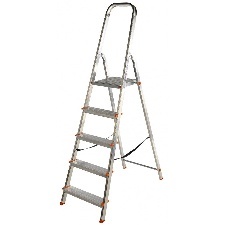 ESCABEAU ALU 5 MARCHES