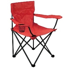 FAUTEUIL PLIANT ROUGE