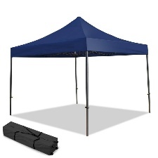 TENTE PLIANTE PRO 3X3M BLEUE MARINE