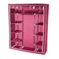 ARMOIRES 3 PORTES XXL BORDEAUX 177X135X43 5CM