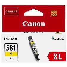 CARTOUCHE ENCRE CANON 581XL JAUNE 475 PAGES