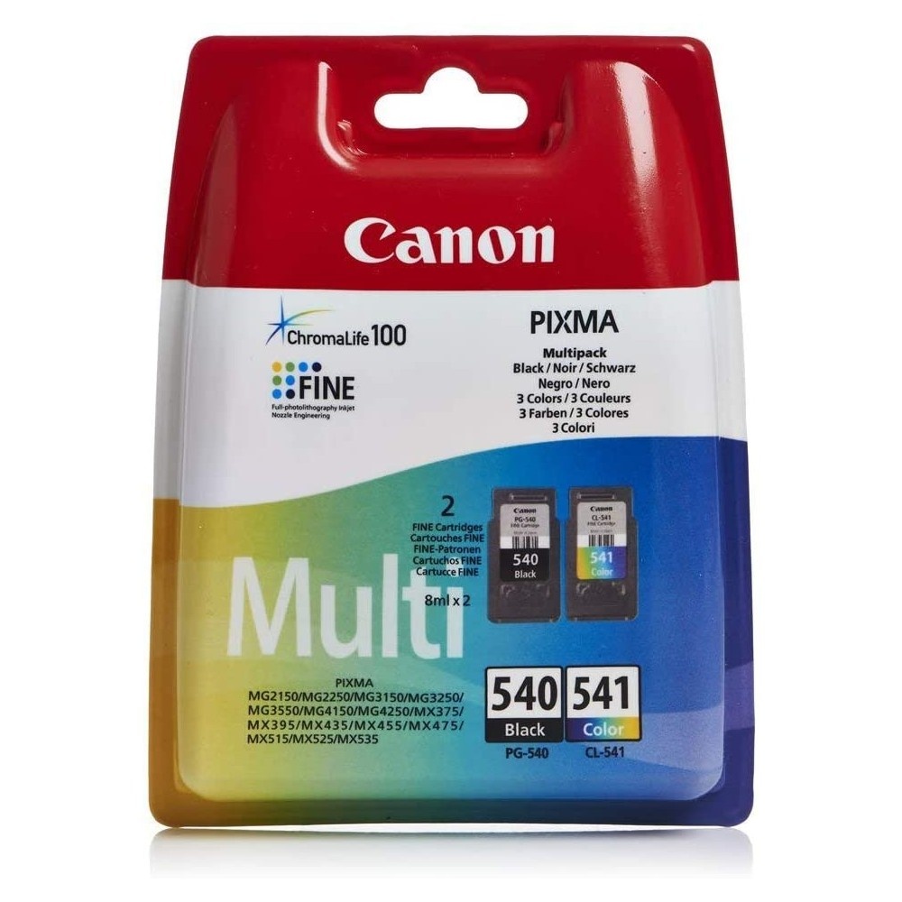 Canon Multipack de cartouches d'encre PG-540/CL-541 C/M/Y (5225B006)