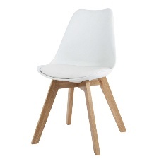 CHAISE SCANDINAVE Y1 BLANCHE
