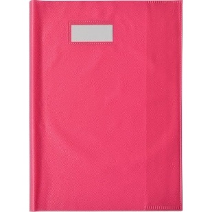 PROTEGE CAHIER ELBA 210*297 A4 PVC ROSE