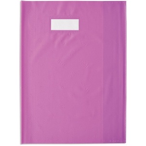 PROTÈGE-CAHIER ELBA SMS A4 PVC OPAQUE 120 VIOLET