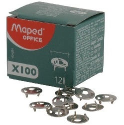 PUNAISES 3 POINTES 12 MM BOITE DE 100