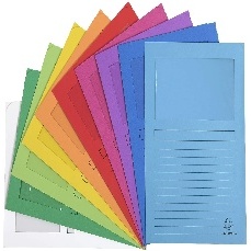 LOT DE 50 CHEMISES A FENETRE FOREVER COULEURS ASSORTIES