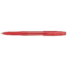 STYLO BILLE PILOT SUPERGRIP G CAPUCHON ROUGE POINTE MOYENNE