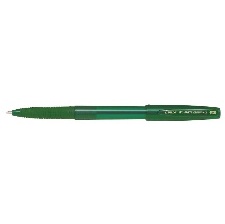 STYLO BILLE PILOT SUPERGRIP G CAPUCHON VERT POINTE MOYENNE
