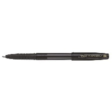 STYLO BILLE PILOT SUPERGRIP G CAPUCHON NOIR POINTE MOYENNE