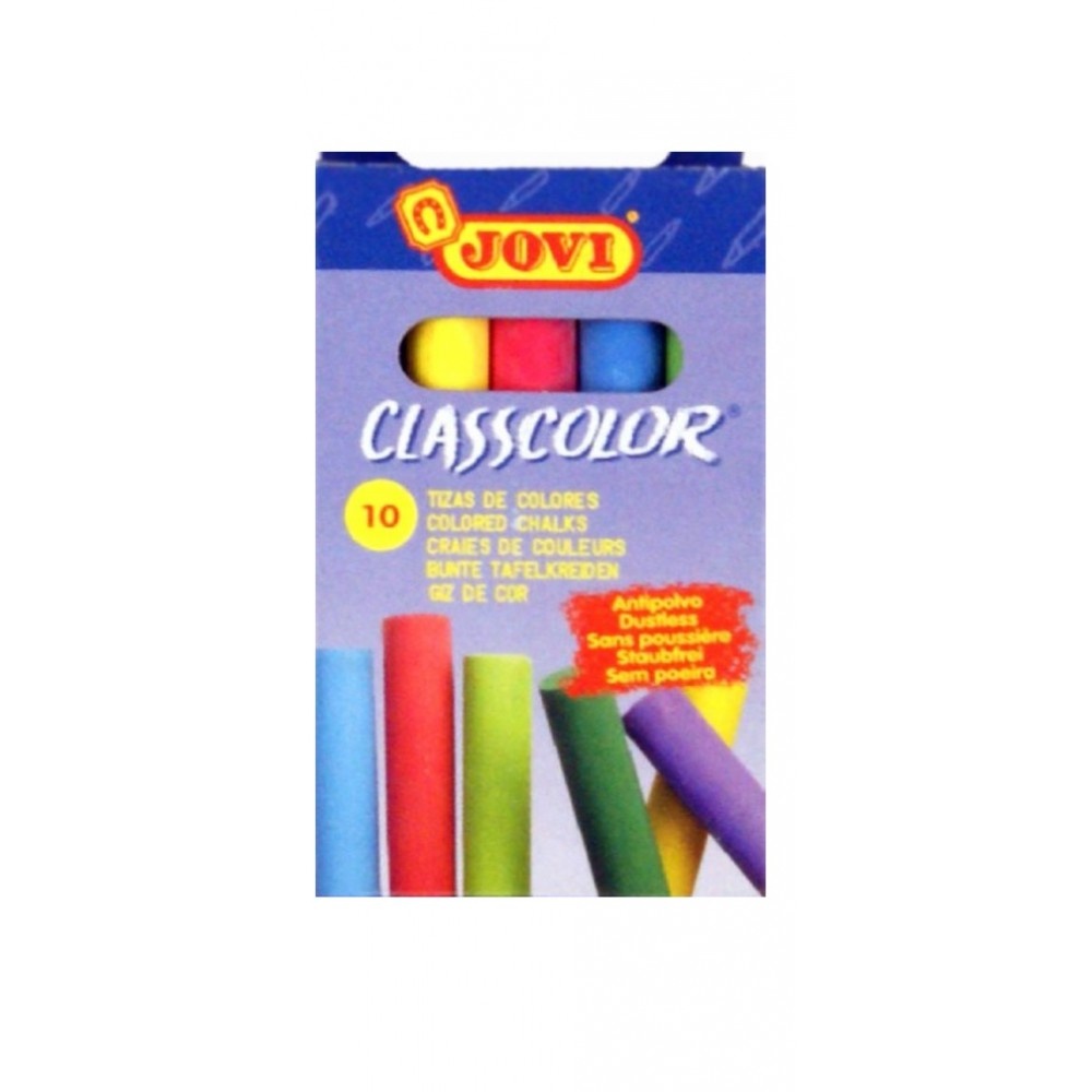 Lot de 5 stylos à craie colorés, sans poussière, avec porte-craie